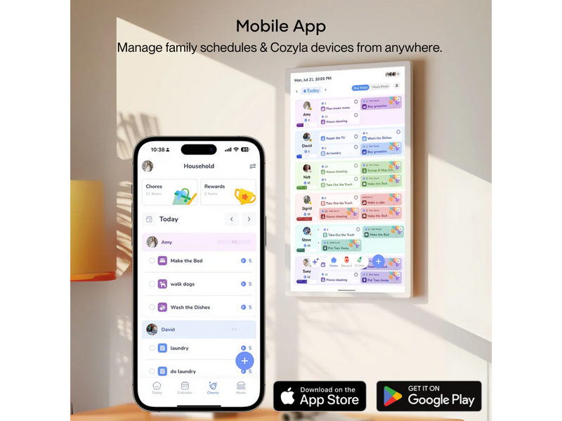 Cozyla Calendar+ Gen2 32" 4K UHD - White  CD-8V543F0 White US