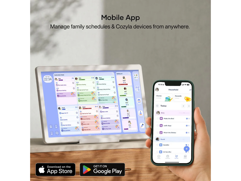 Cozyla CD-8S543F2 White US White 15.6" Interactive Digital Signage