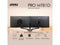 MSI PRO MT81D - Premium Aluminum Dual Monitor Stand Arms, Supports 17-32" & 17.6