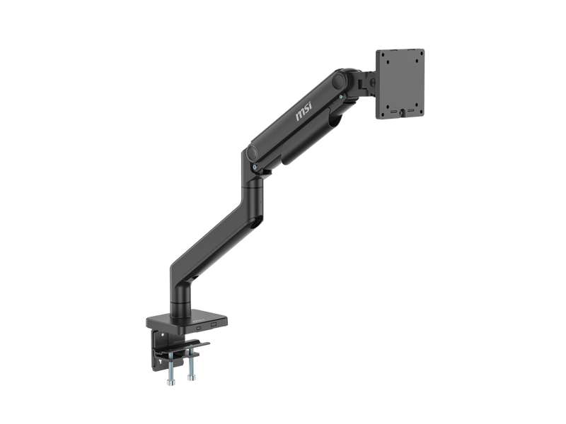 MSI MAG MT201 - Premium Heavy Duty Single Monitor Stand Arm,  Supports 17-49"