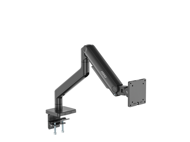 MSI MAG MT201 - Premium Heavy Duty Single Monitor Stand Arm,  Supports 17-49"