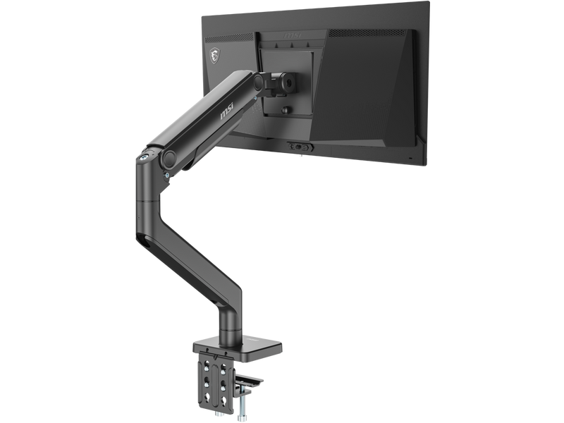 MSI MAG MT201 - Premium Heavy Duty Single Monitor Stand Arm,  Supports 17-49"