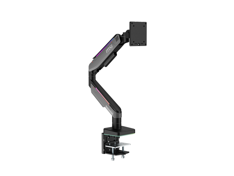 MSI MPG MT201R V2 - Premium RGB Single Monitor Stand Arm,  Supports 17-49"