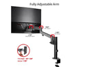 SIIG Replaceable Articulating Separate Arm - Steel, Nylon, Aluminum - Black