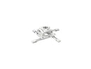 CHIEF RPMAUW RPA Elite Universal Projector Mount with Keyed Locking, White