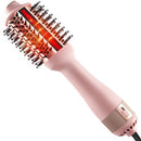 HIPPIH Infrared Blow Dryer Brush 4 in 1 Hair Dryer Brush Anti-frizz - Pink - Like New