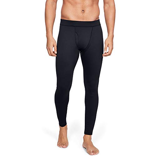 UNDER ARMOUR MEN'S PACKAGED BASE 3.0 LEGGINGS XL BLACK - Brand New