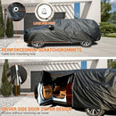 Tecoom HD Super Breathable Truck Cover Waterproof Windproof B091FXLNPT - Black - Brand New