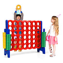 COSTWAY Jumbo 4-to-Score Giant Game Set, 4 in A Row for Kids and Adults - Like New