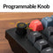 Keychron Q10 Wired Custom Mechanical Keyboard Knob Version - Gateron G Pro Blue - Like New