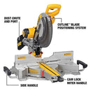 DEWALT MITER SAW 12-INCH DOUBLE BEVEL SLIDING COMPOUND MITER SAW DWS780 - BLACK - Like New