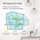 TP-Link Whole Home Mesh Wi-Fi System 3-Pack Deco M4 AC1200 - White New