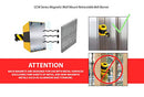 Crowd Control Warehouse CCW Series WMB-220 Wall Mount Retractable 15 Foot ABS - Like New