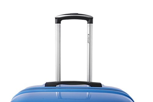 Rockland Melbourne Hardside Expandable Spinner Wheel Luggage, 2TONEBLUE, 2 Piece Like New