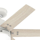 HUNTER FAN HUNTER SPOKANE LED 44” CEILING FAN - MATTE WHITE - Like New