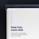 Nectar King Mattress 12 Inch, Medium Firm Gel Memory Foam - White - Like New