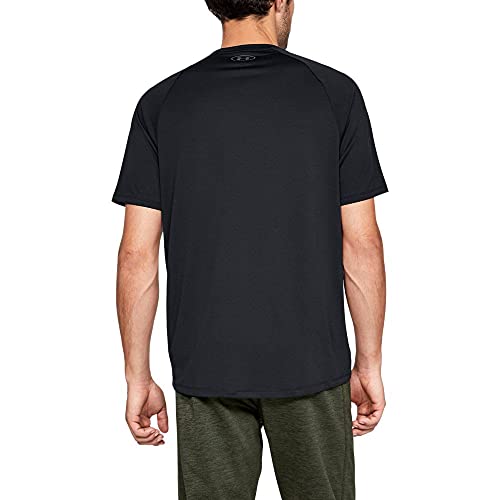 1326413 Under Armour Men's Tech 2.0 Short-Sleeve T-Shirt Black/Graphite L - Brand New