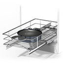 Home Zone Living Pull Out Kitchen Cabinet Organizer with Slide Out Drawer - Like New