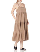 THE DROP MAXI DRESS - SIZE: WOMEN XXS - MUSHROOM - Like New