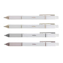 TUL GL SERIES RETRACTABLE GEL PENS MEDIUM POINT 0.7 MM PEARL WHITE BARREL/INK - Like New