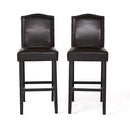 Christopher Knight Home Markson Barstools, 2-Pcs Set, Brown - Brand New