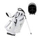 UNIHIMAL LIGHTWEIGHT GOLF STAND BAG WITH 5 WAY DIVIDERS 5GOLFSTANDBAG WHITE - Like New
