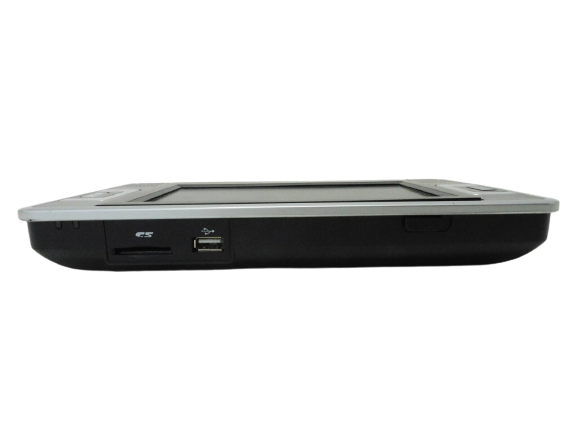Sylvania 7" SDVD8732 Widescreen Portable DVD Player LCD Screen - Black/Silver Like New