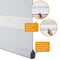 PERSILUX CORDLESS ZEBRA BLINDS ROLLER SHADES (17" W X 47" H, WHITE) - Like New