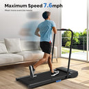 CIIHI C CIIHI WALKING PAD UNDER DESK TREADMILL - PORTABLE WALKING PAD - BLACK - Like New