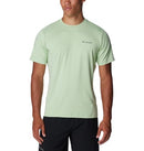 COLUMBIA Men's Tech Trail Crew Neck II Sage Leaf Heather M - Brand New