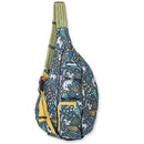 KAVU ORIGINAL ROPE SLING PACK ADJUSTABLE ROPE SHOULDER FAIRY TRAIL - TEAL - Brand New