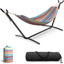 SORBUS 2-Person Luxury Hammock with Steel Stand- 60" Large Bed Heavy Duty - Like New