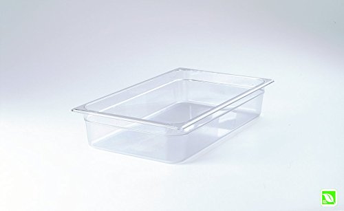 RUBBERMAID COMMERCIAL PRODUCTS COLD FOOD INSERT PAN 1/9 SIZE - CLEAR - Like New