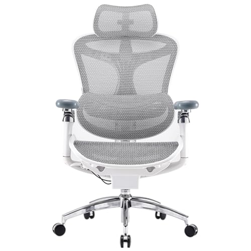 SIHOO DORO C300 PRO ERGONOMIC OFFICE CHAIR WITH ULTRA-SOFT 6D C300-M102 - GRAY - Like New