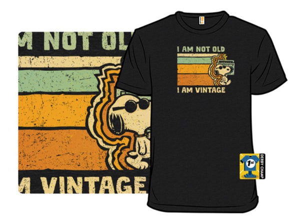 SHIRTWOOT! VINTAGE VIBES - SIZE: MEN M - CHARCOAL - Like New