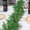 Norfok Sourgum Eucalyptus Garlands Light String 6Ft Soft Christmas HM5624 -Green - Like New