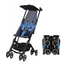 gb Pockit Air All Terrain Ultra Compact Lightweight Travel Stroller - NIGHT BLUE - Like New