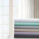 KATHY IRELAND HOME ULTA SOFT COOL MAX 6PC SOLID MICROFIBER KING SHEET LIGHT GRAY - Like New