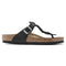 BIRKENSTOCK GIZEH BRAID WOMEN'S REGULAR FIT - SIZE: MEN 4 WOMEN 6 - BLACK - Brand New