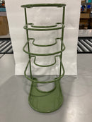 CUISINEL HEAVY DUTY PAN ORGANIZER, EXTRA LARGE 5 TIER RACK - GREEN - Like New