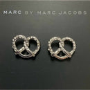 MARC JACOBS MARC BY MARC JACOBS SALTY PRETZEL STUD EARRINGS - Brand New