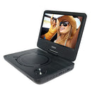 SYLVANIA 10-INCH PORTABLE DVD PLAYER WITH USB/SD CARD READER SDVD1048 - BLACK - Like New