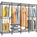 VIPEK V40 Heavy Duty Clothes Rack Modular Closet System Clothing Rack - Silver - Brand New