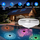 ENERGETIC SOLAR FLOATING POOL LIGHTS RGBW COLOR CHANGING 5 PACK - WHITE - Like New