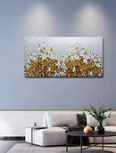 Yika Art 3D Paintings Modern Abstract Oil Painting Wall Art-24X48 Inch - Like New