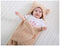 XMWEALTHY Cute Newborn Baby Boys Girls Blankets Plush Swaddle Blankets Brown - Like New