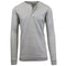 BLUE ICE MENS CHARCOAL LONG SLEEVE STRETCH HENLEY SHIRT SIZE: MEN S HEATHER GRAY - Brand New