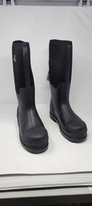 DRYCODE RUBBER BOOTS MEN WATERPROOF DURABLE 6MM NEOPRENE BOOTS SIZE: 10 - BLACK - Brand New
