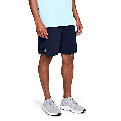 1328705 UNDER ARMOUR MENS TECH MESH SHORTS ACADEMY BLUE/STEEL LARGE - Brand New