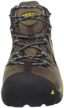 1007004D KEEN UTILITY MEN'S DETROIT MID BOOT SIZE 8, BLACK/SLATE - Like New